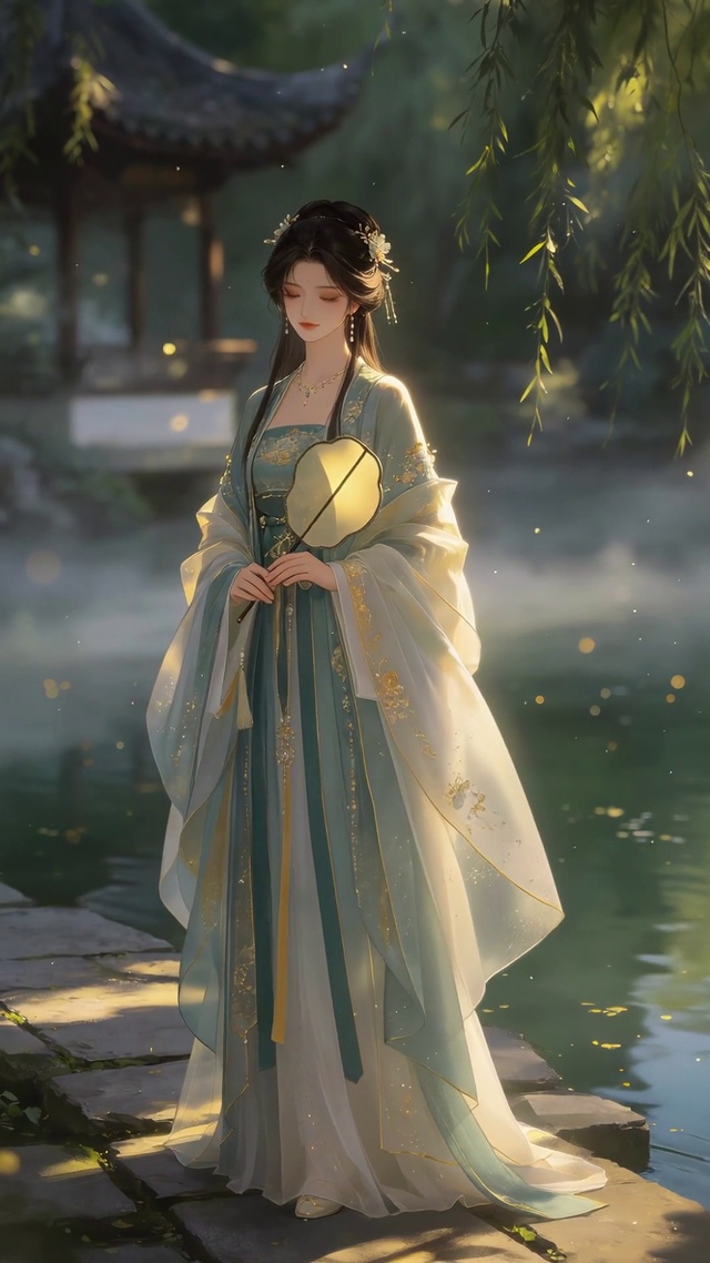 浪漫古风美女壁纸