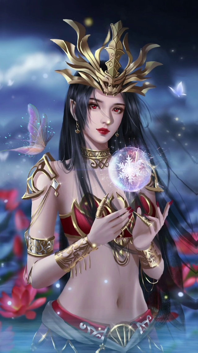 美杜莎女王水晶球