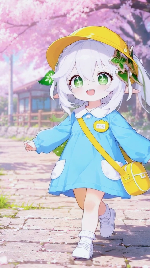 春日樱花可爱二次元少女