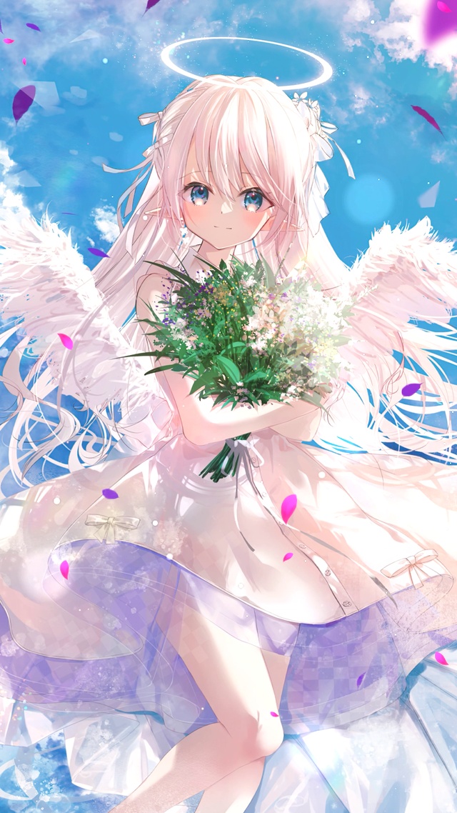 可爱唯美天使少女