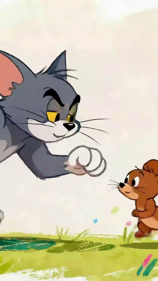猫和老鼠追逐打闹