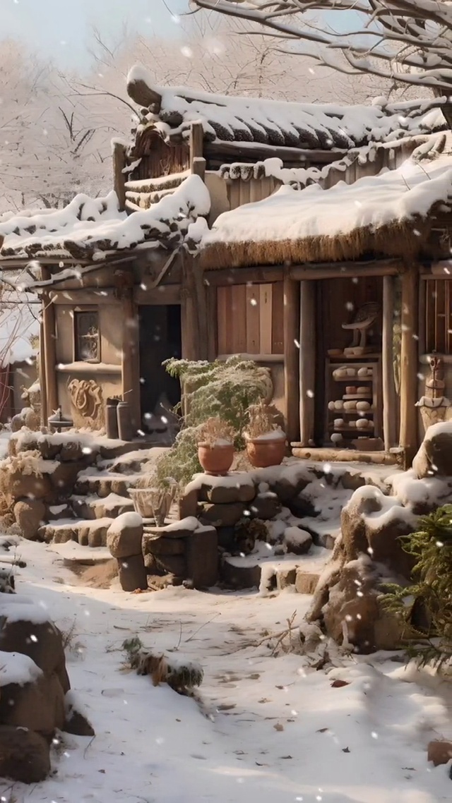 冬天该有的样子