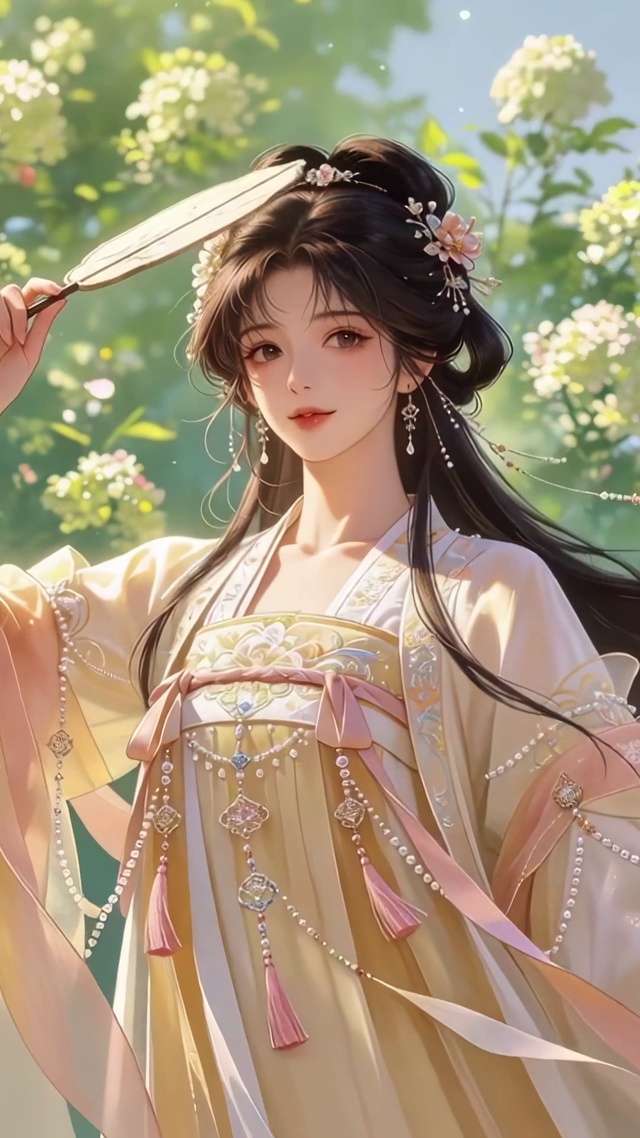 俏皮古装少女