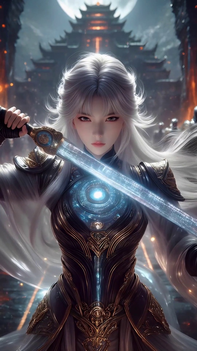 武侠风美女高清4k