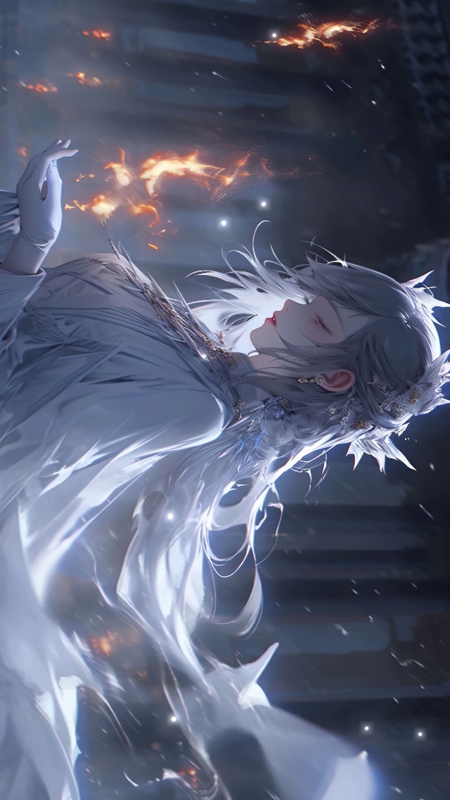 白衣少女