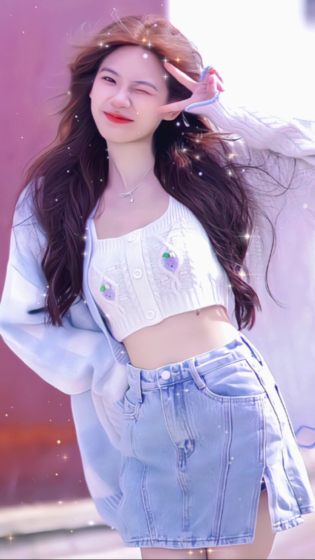 4K超清美女的微笑