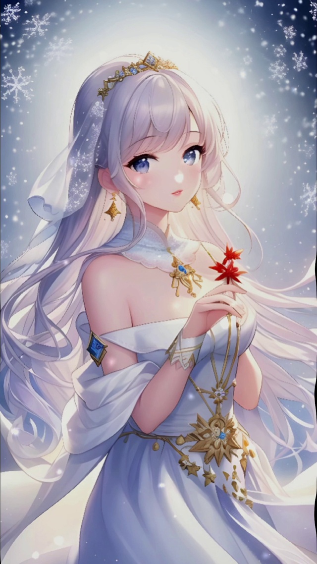 雪中女孩