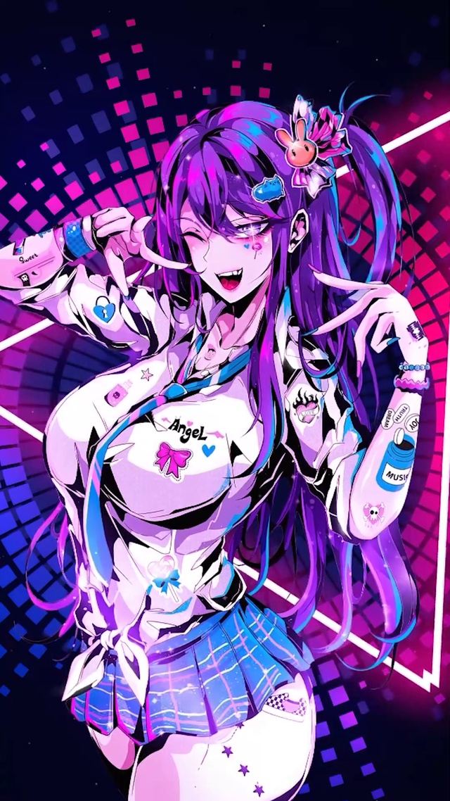 星野爱赛博朋克风