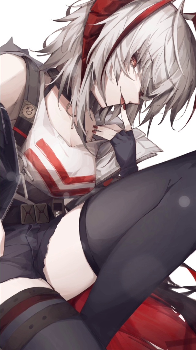 帅气白发姐姐4k