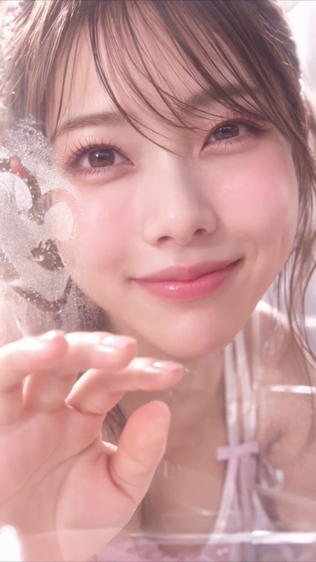 美女-爱心 4k