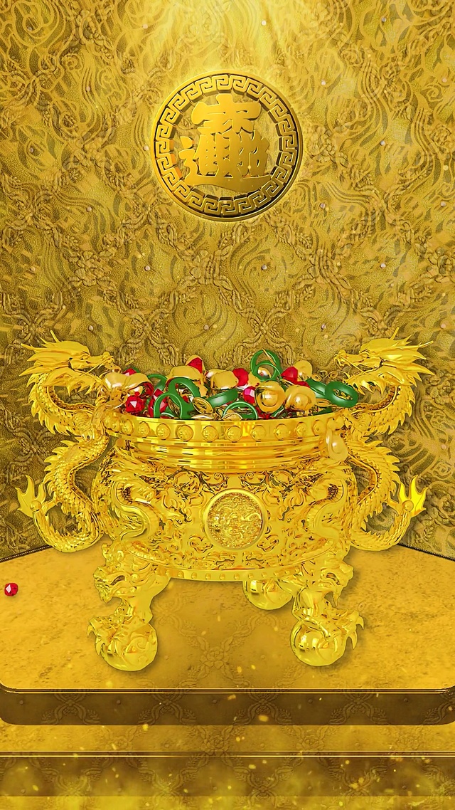 财源滚滚发财壁纸