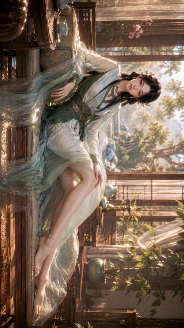古风雅致青衣美人
