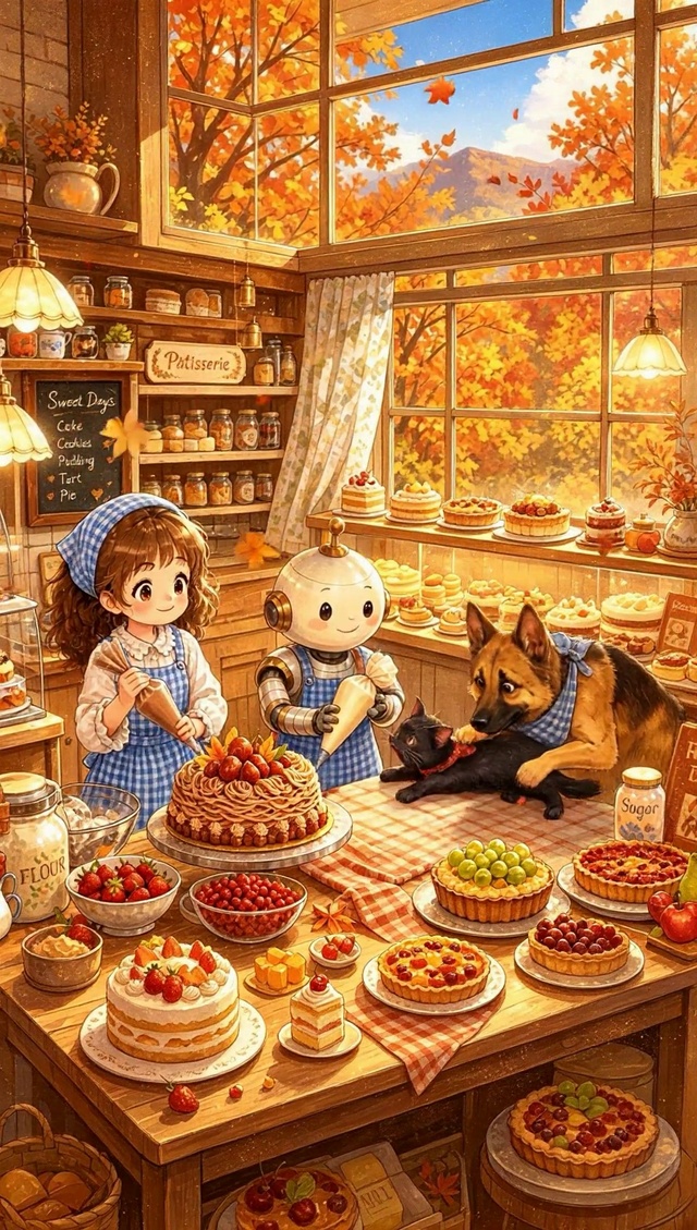 大狗狗的守护&秋日蛋糕店