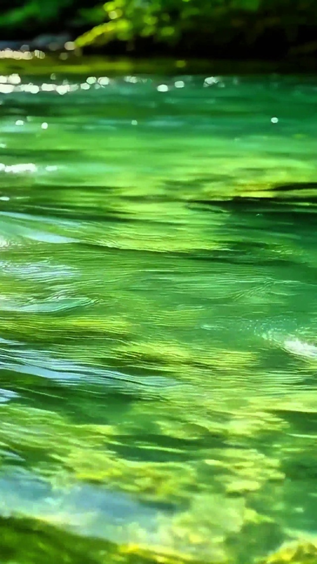 护眼小河流水