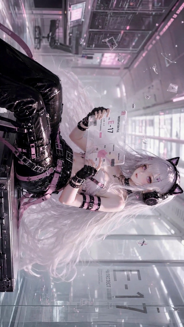 赛博猫耳少女