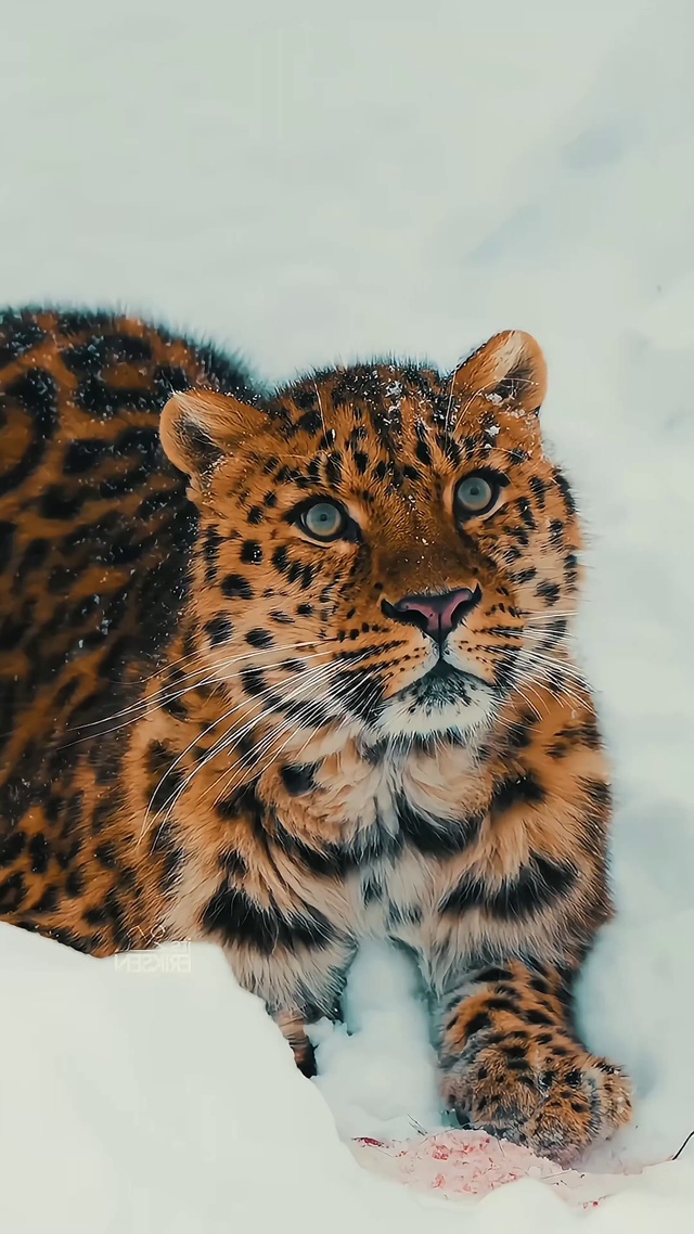 温顺的猎豹4k动态壁纸①