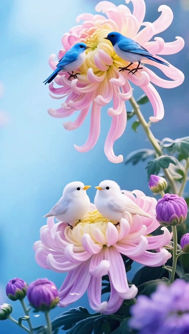 花中鸟一家3