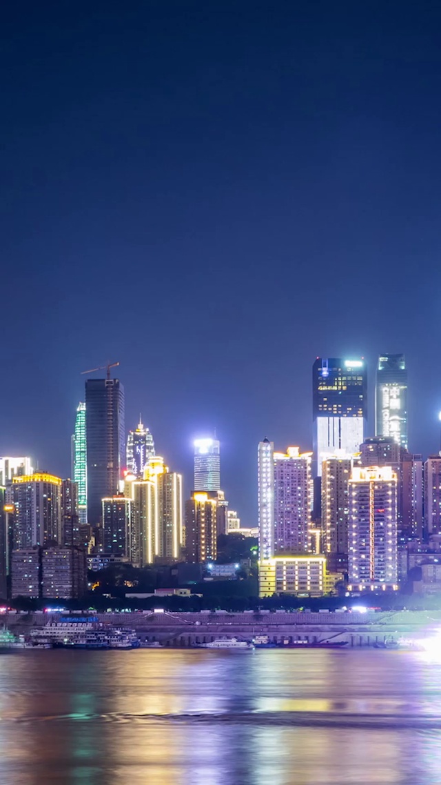 4K 高清 重庆都市天际线