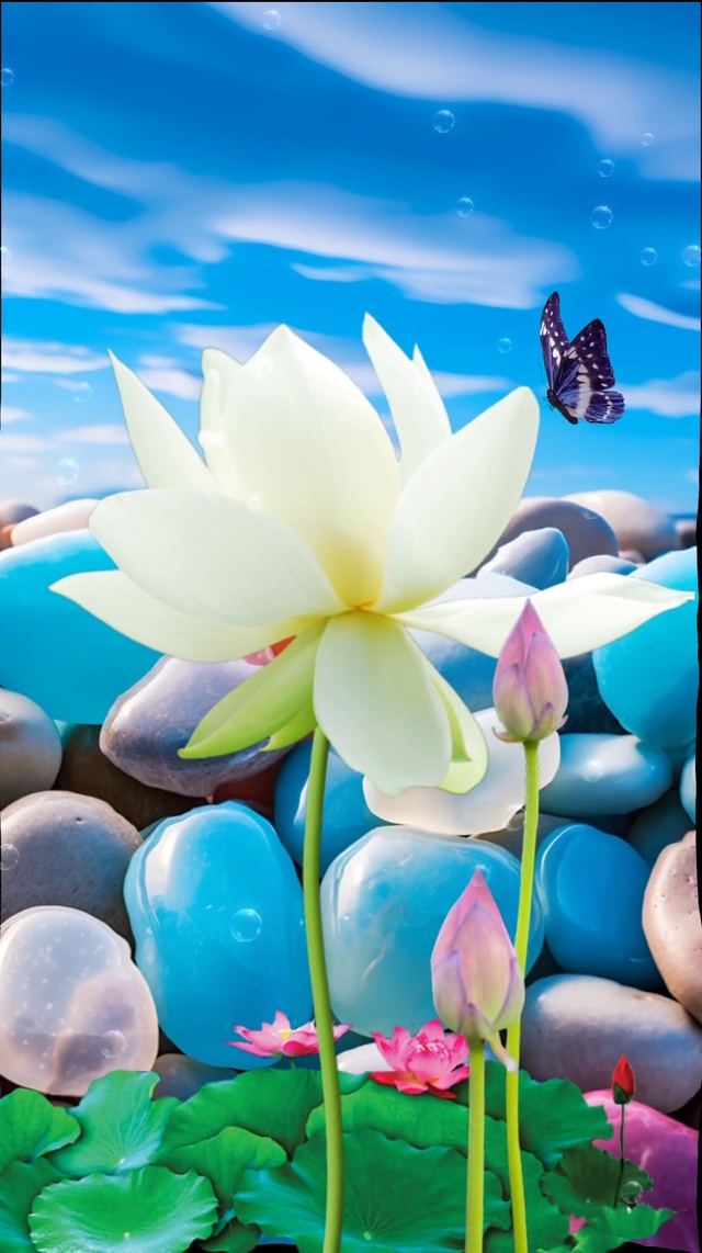 “荷气生财”，“荷荷”美美，愿所有的美好“荷”你相遇！