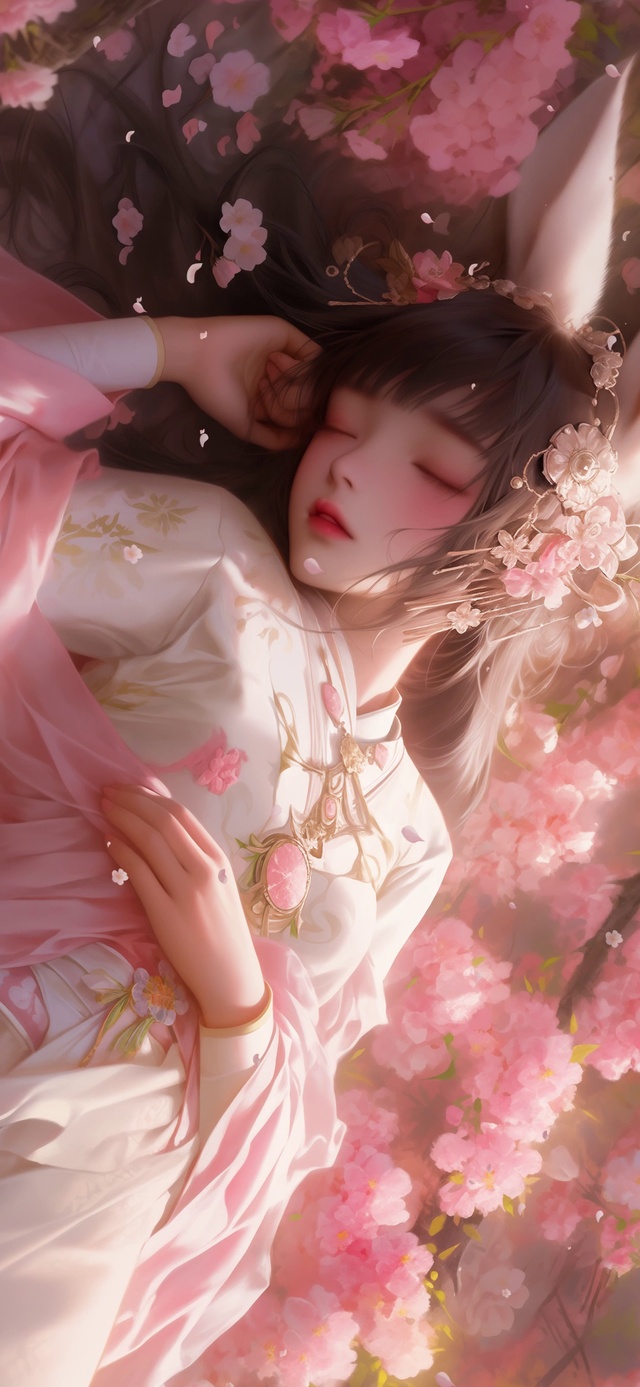 醉卧如锦桃花-小兔妖