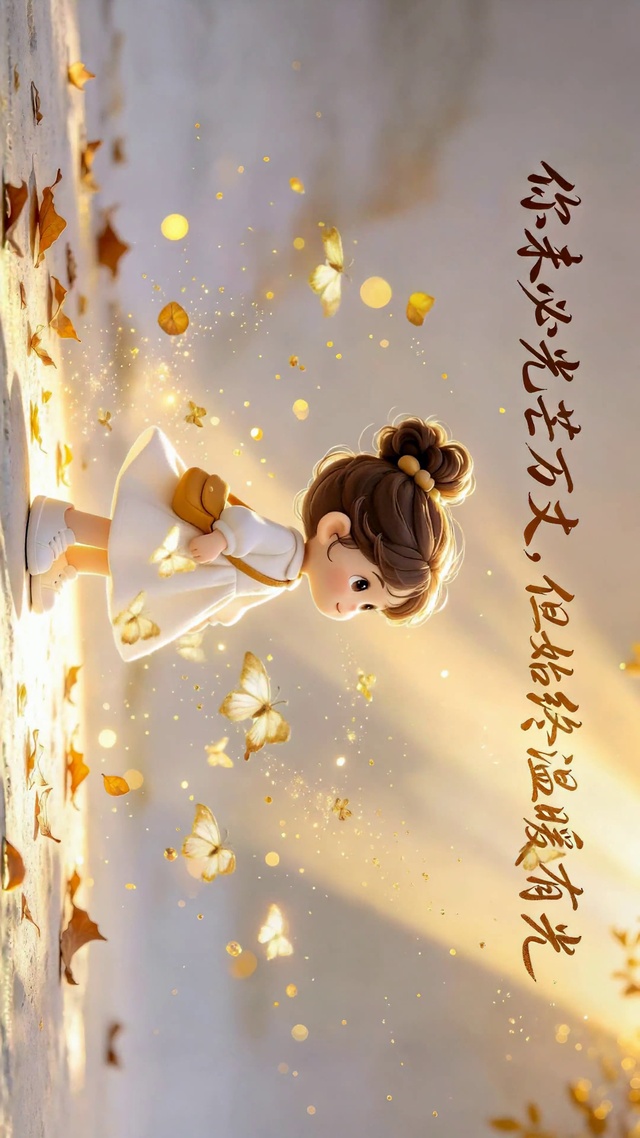 你未必光芒万丈但始终温暖有光