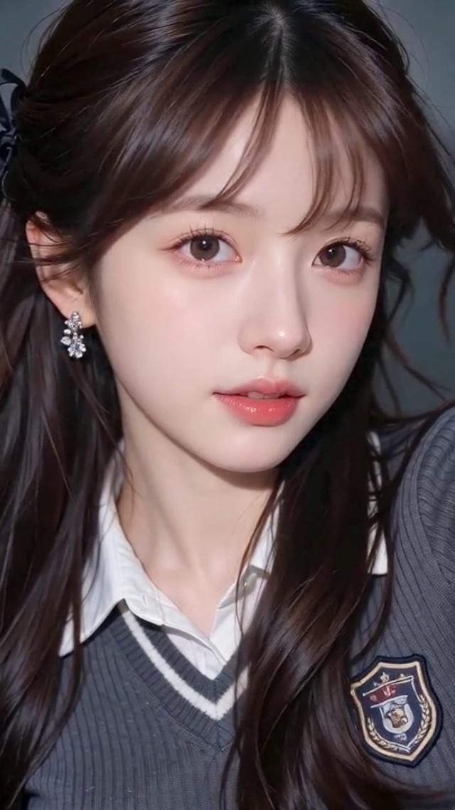 宿舍女大甜美清纯少女