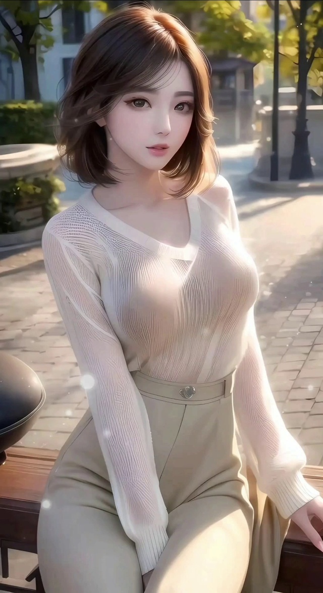 短发女神，也可以性感可爱