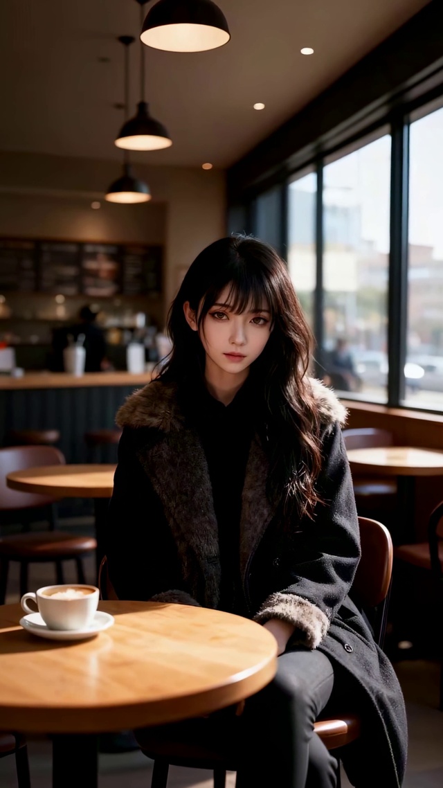 咖啡馆里的静谧时光