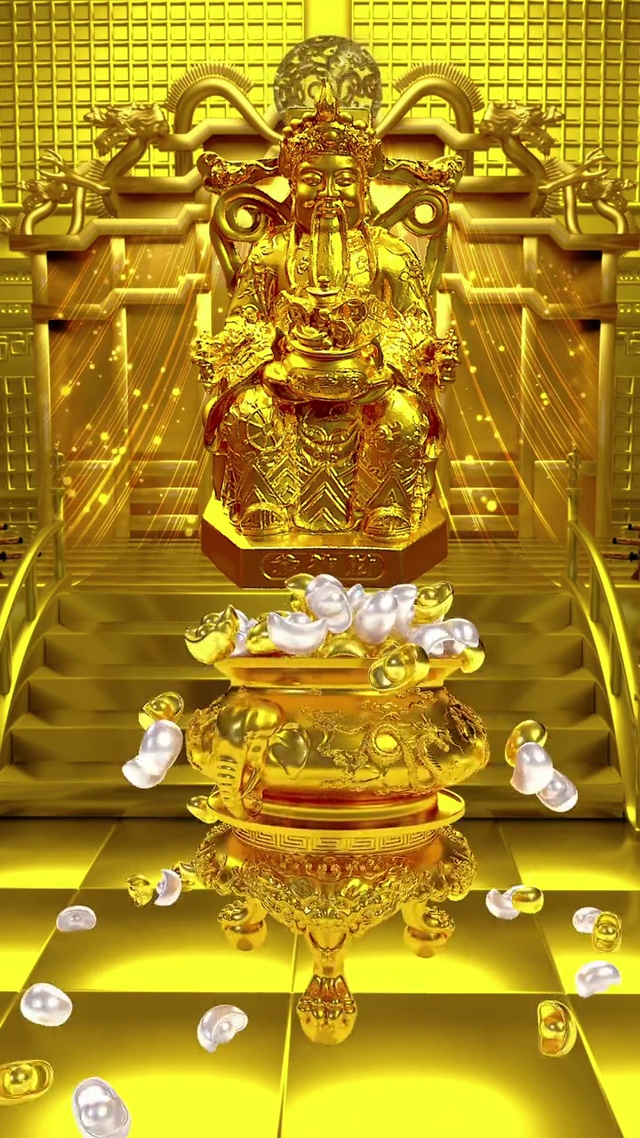 财神驾到
