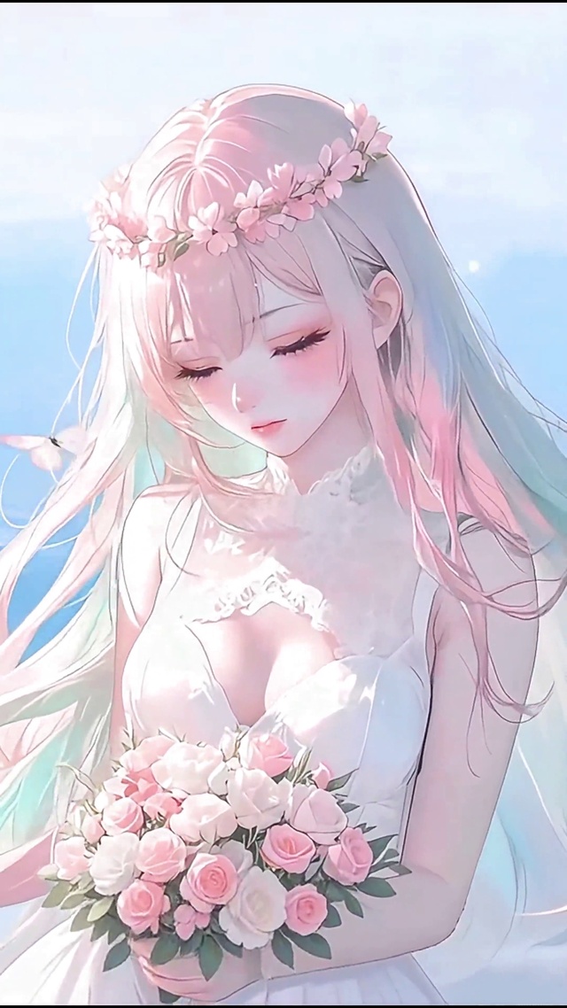 花圈女孩听海