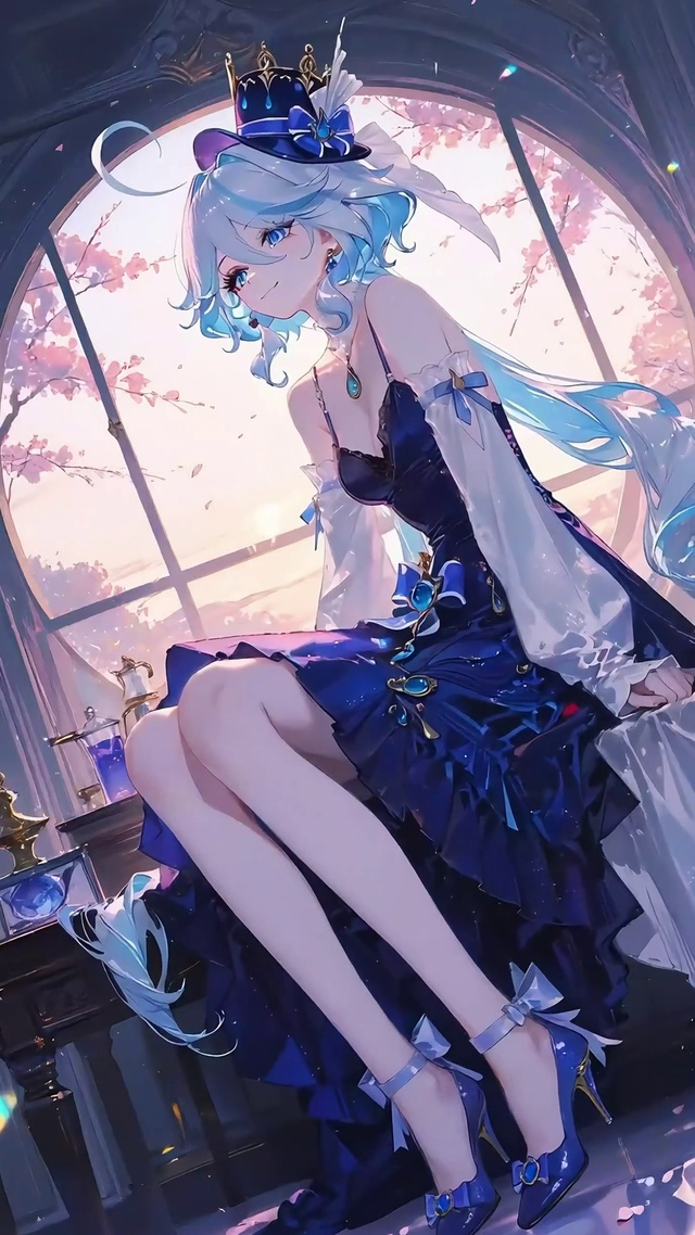 长腿高跟鞋美少女