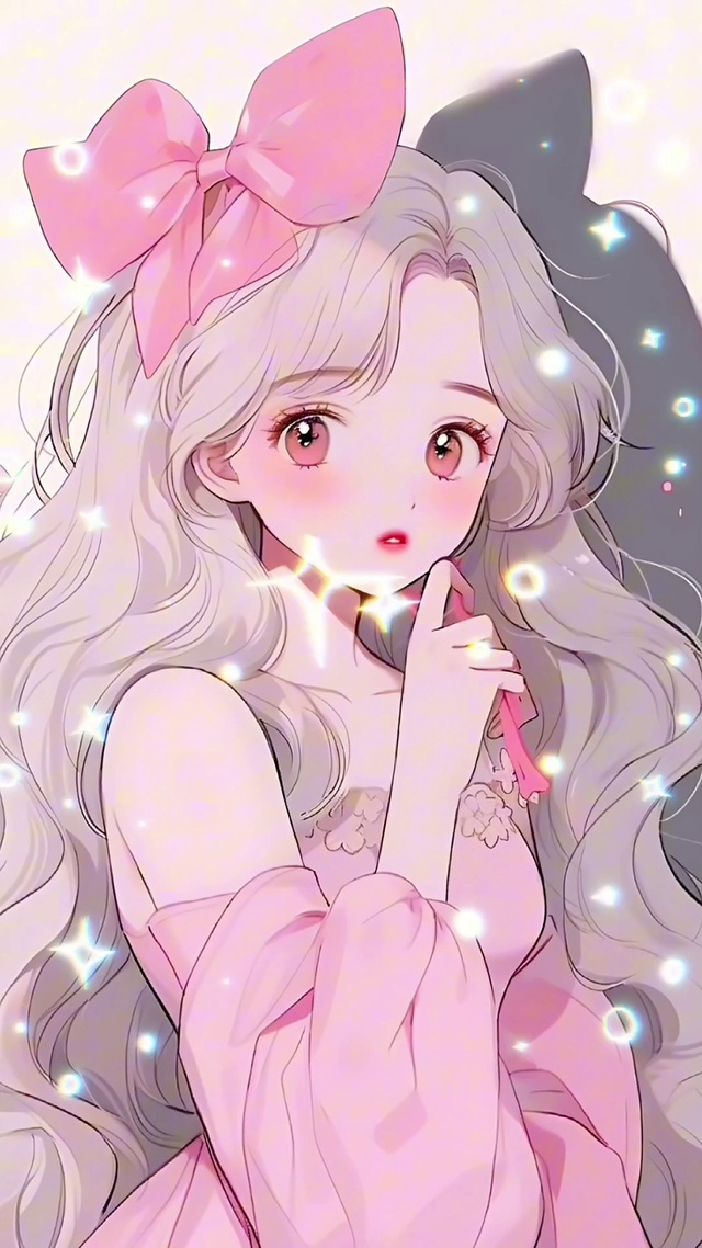 粉色女孩