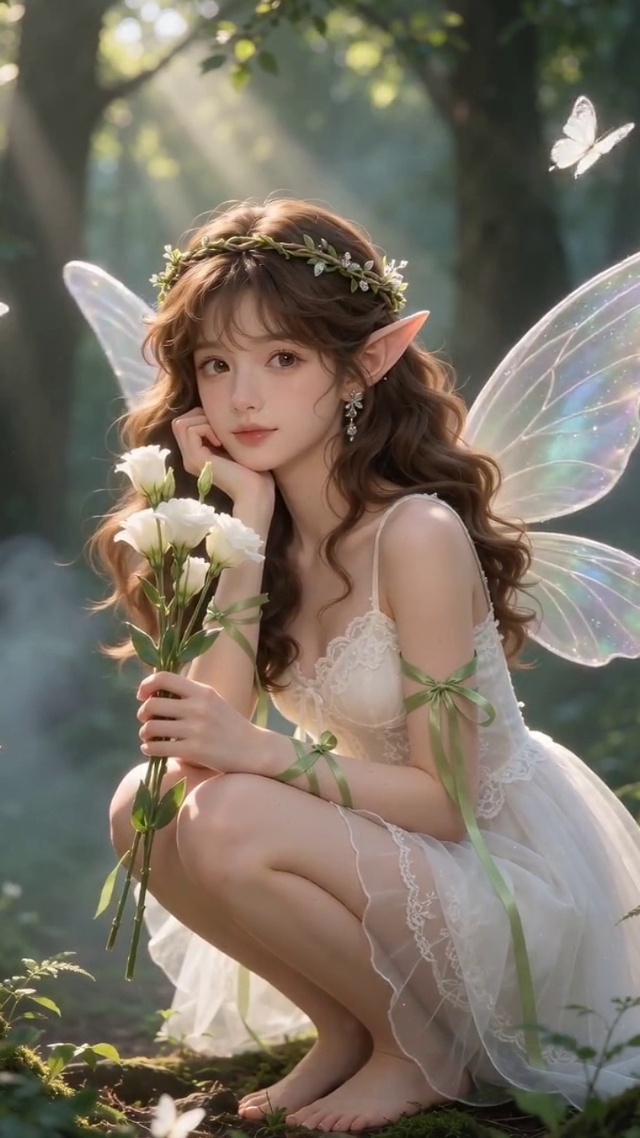 森系精灵少女