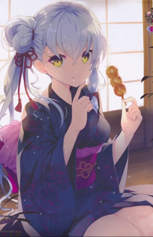 吃糖葫芦的少女