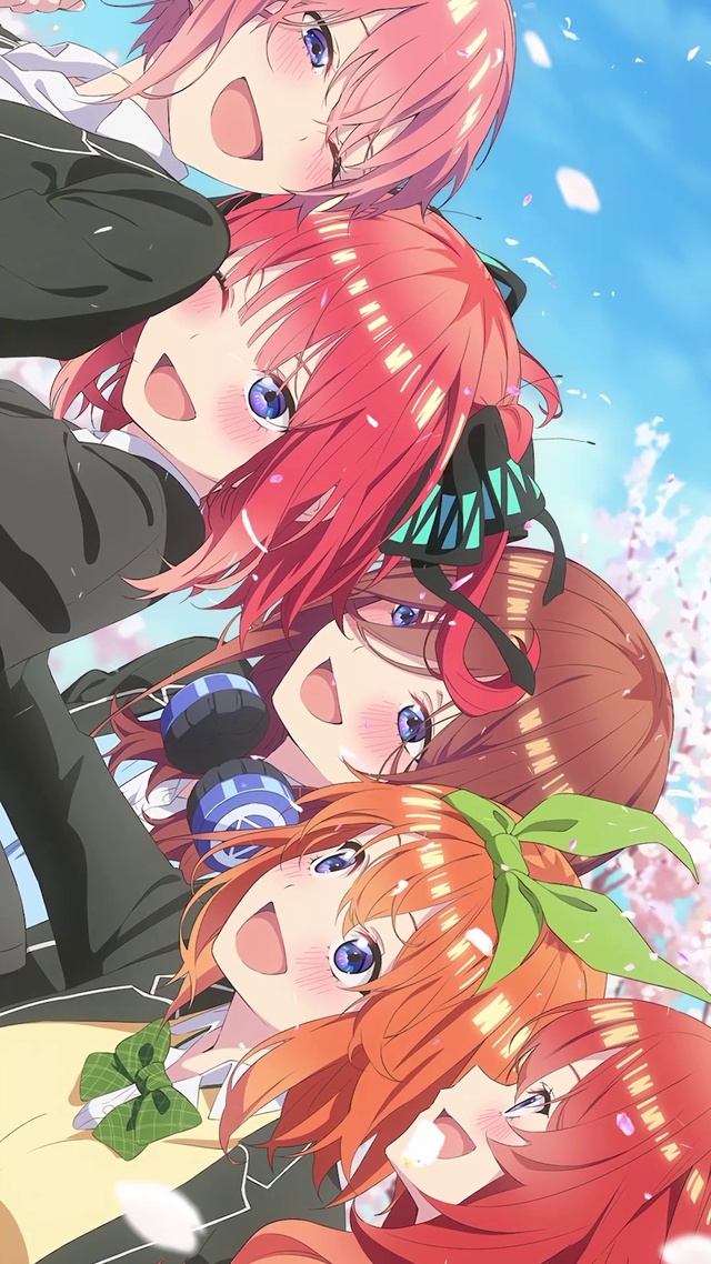 五等分的新娘(动漫手机动态壁纸) - 动漫手机壁纸下载 - 元气壁纸