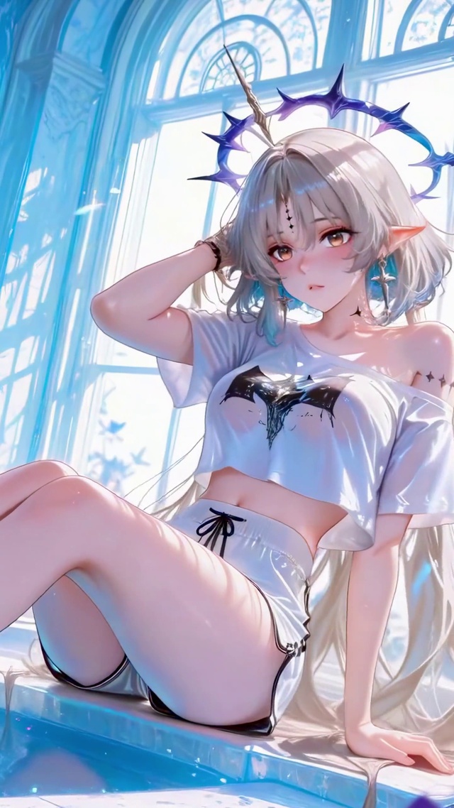 蓝调浴室少女-卡提希娅