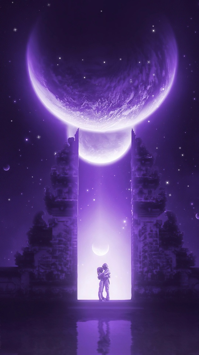 唯美治愈宇航员