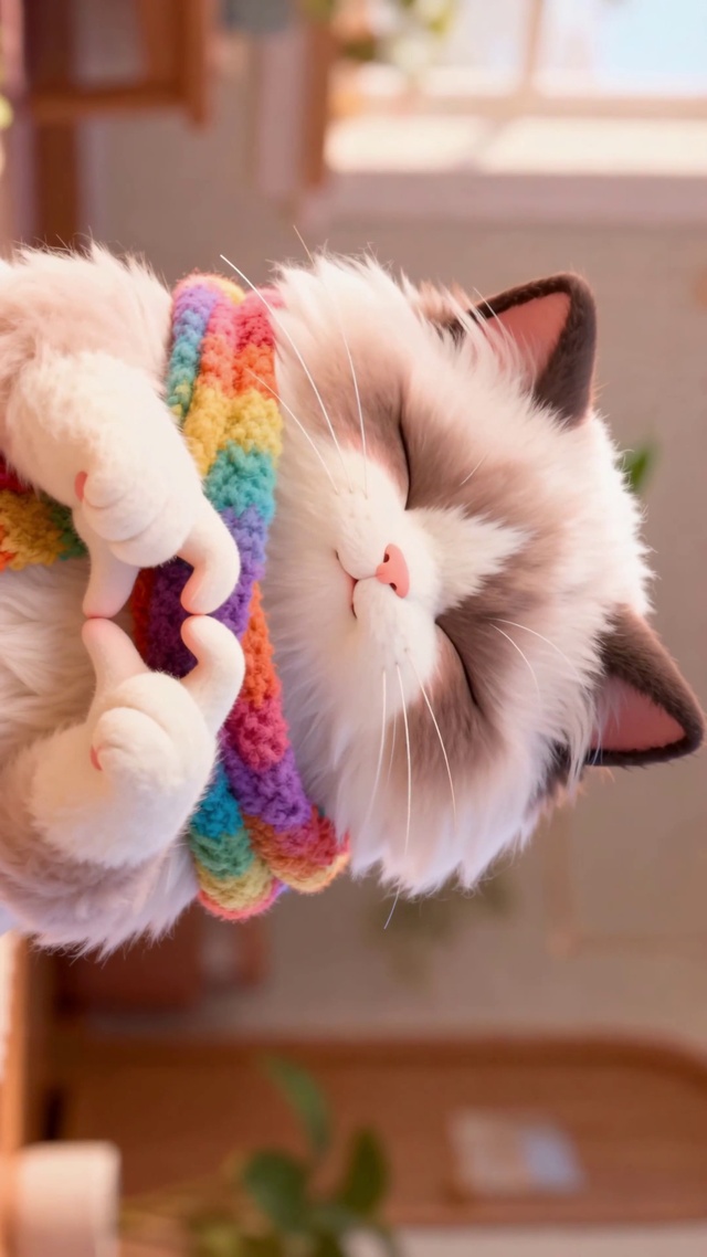 软萌比心布偶猫