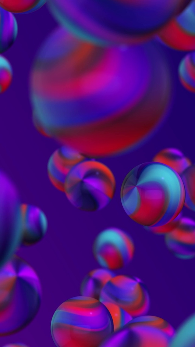 紫色系列炫酷圆球