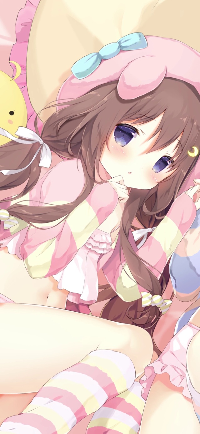 兔耳情侣动态壁纸(文月和长月)
原图画师Pixiv：しらたま
图片ID:78331559