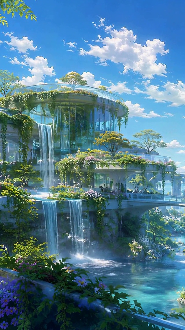天空花园仙境