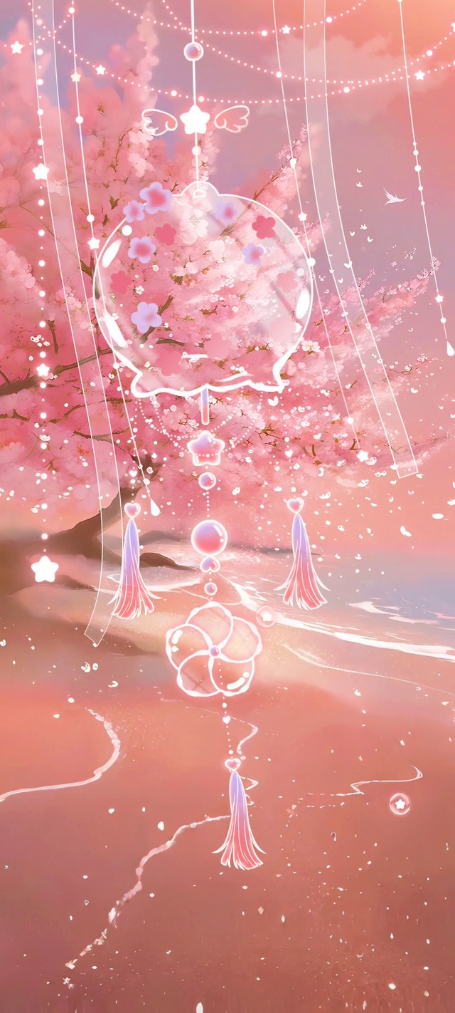 千树万树梨花开小清新风铃