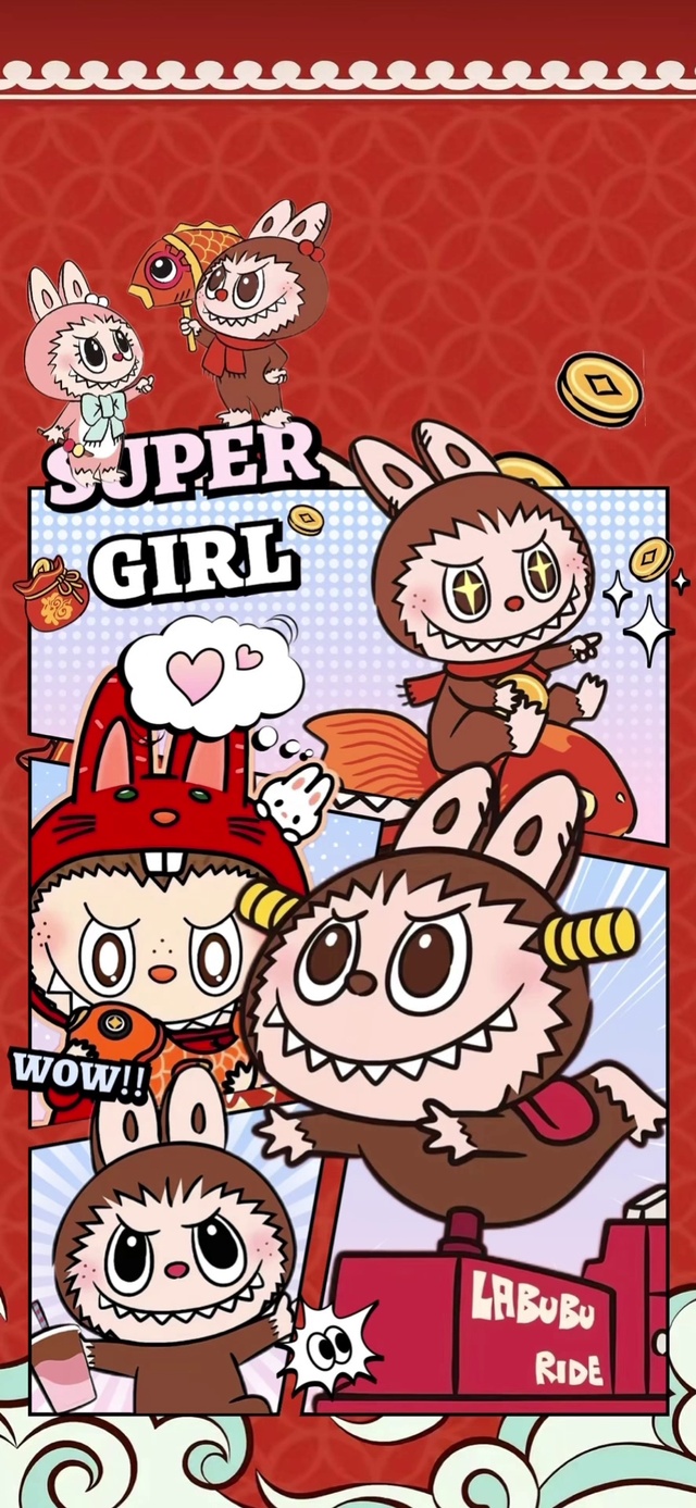 新年拉布布labubu1