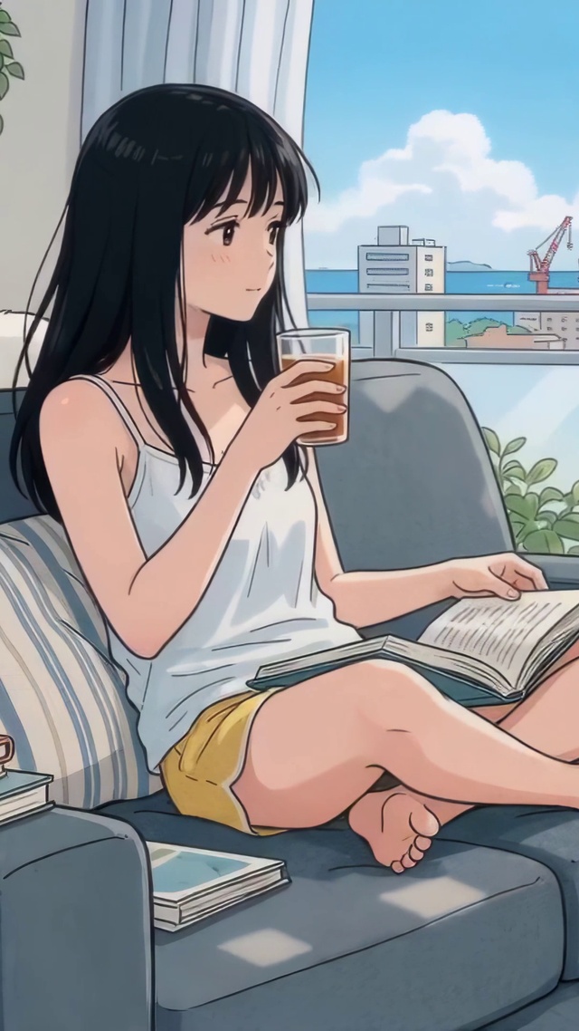 慵懒夏日