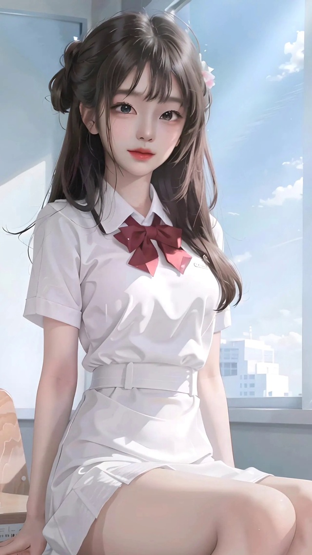 4k 海边温柔姐姐