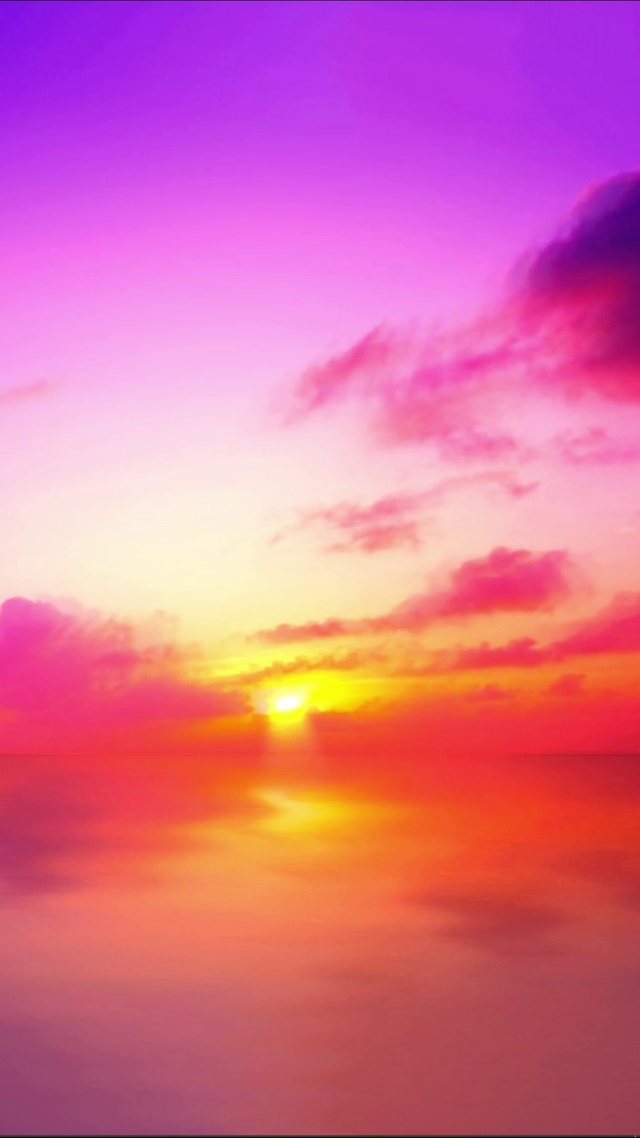 唯美夕阳
