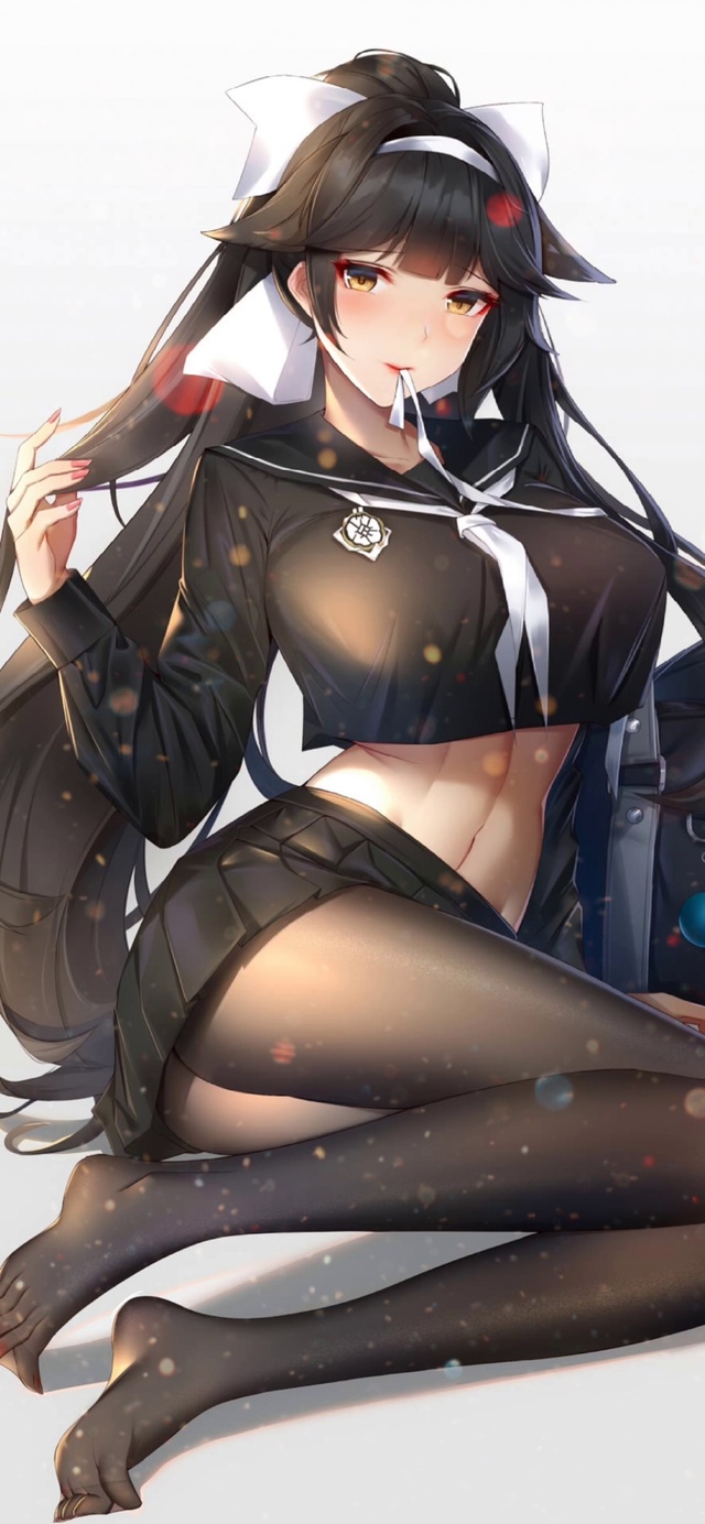 二次元黑丝美少女