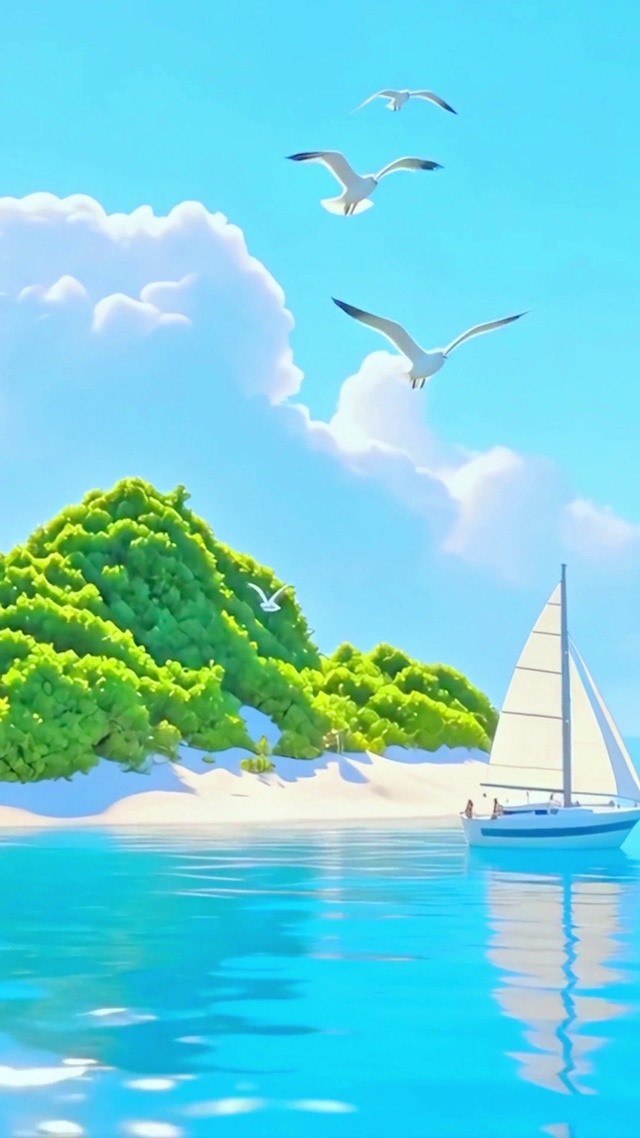 海岛帆船4K
