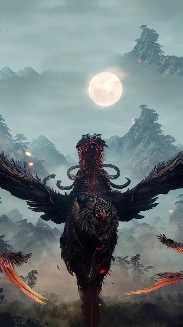 山海经神兽穷奇