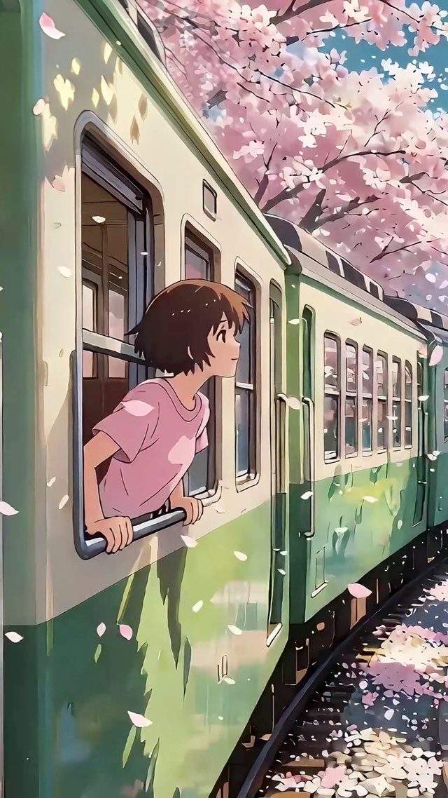 列车海樱花